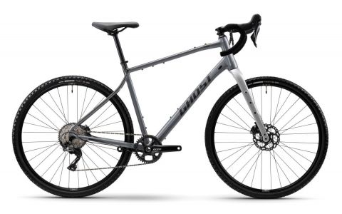 GHOST Asket Advanced AL Light Grey/Met. Anthracite Glossy - XL