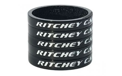Podložky RITCHEY Spacers Wcs Carbon Black Ud Glossy 1-1/8 5mm X 5Pc Podložky RITCHEY Spacers Wcs Carbon Black Ud Glossy 1-1/8 5mm X 5Pc