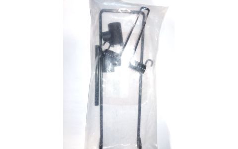 Upínak nosiča GHOST matt black Square