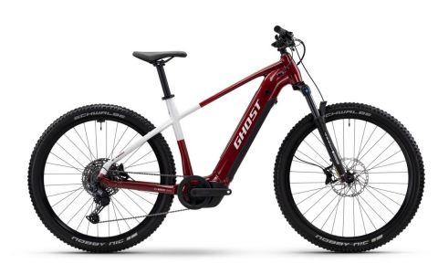 GHOST E-Teru Advanced 27.5 Carbon Red/Chilly White - S GHOST E-Teru Advanced 27.5 Carbon Red/Chilly White - S