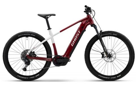 GHOST E-Teru Advanced Carbon Red/Chilly White - XL