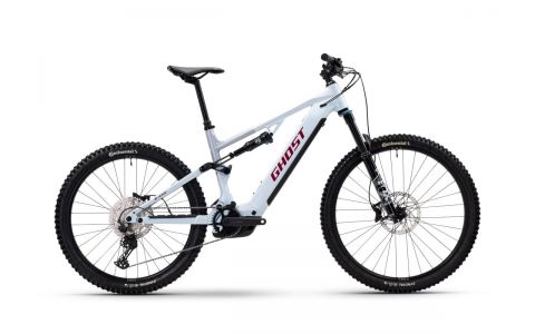 GHOST E-ASX Advanced Snow Blue/Shadow Grey - L