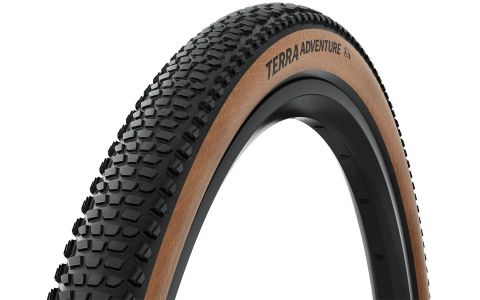 Plášť CONTINENTAL Terra Adventure Trail Grip kevlar transparent - 700x45C