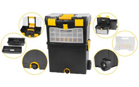 Box na náradie Strend Pro TBx3042, Roller, na kolieskach s rúčkou, max. 25 kg