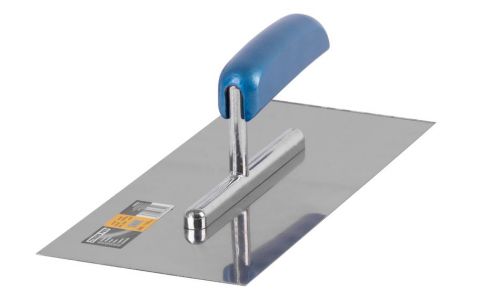 Hladítko Strend Pro 0812.010CS BlueLine, drevená rúčka, 280x130 mm, rovné, WoodHand, oceľové