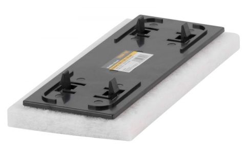 Hladítko Strend Pro T9201, 250x120x20 mm, filcové, biele