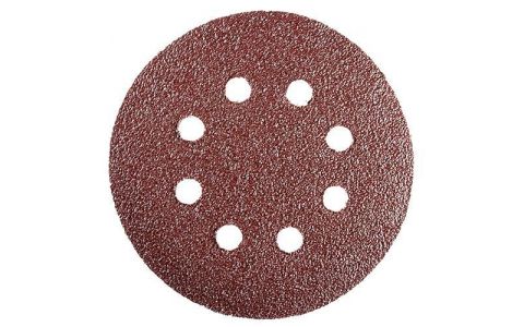 Výsek KONNER D38, 125 mm, P60, s otvormi, brúsny, okrúhly, bal. 10 ks