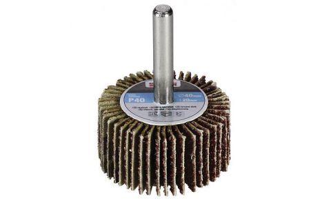 Kotúč KONNER FW402, 40x20 mm, P060, lamelový, na stopke, do vŕtačky