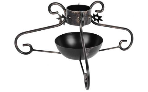 Stojan MagicHome Vianoce, na stromček, kovový, HT 10 390 mm, 70 mm
