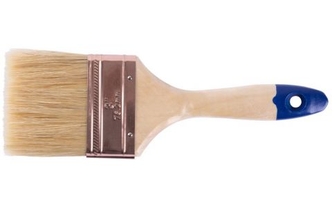 Štetec Strend Pro JA001, 3", plochý, maliarsky, drevená rúčka