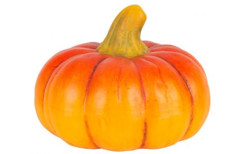 Dekorácia MagicHome Nature, Tekvica, terakota, 13,80x13,80x11 cm