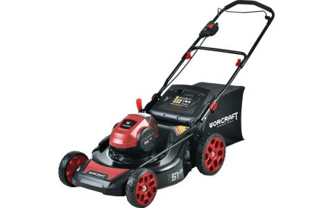 Kosačka Worcraft CLM-S58LiB, 58V, Li-Ion, 508 mm, 60 lit., bezuhlíková