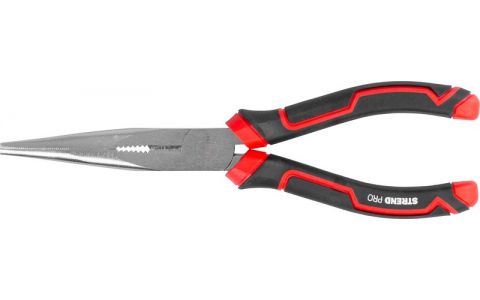 Kliešte Strend Pro Premium ComfortGrip DL412, 200 mm, s dlhými čeľusťami