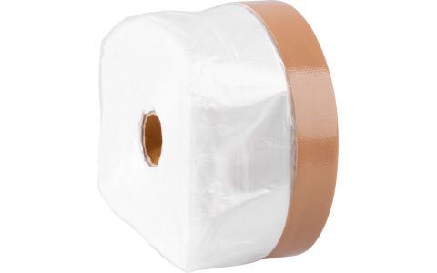 Fólia krycia Strend Pro, 550 mm, L-25 m, PE, s látkovou lepiacou páskou, zakrývacia, na podlahu