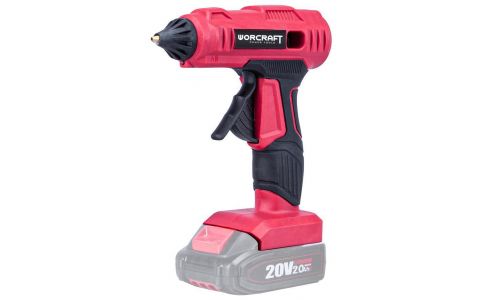 Pištoľ Worcraft CLG-S20Li, ShareSYS, lepiaca, 20V, Li-ion, na tavné tyčinky 11 mm