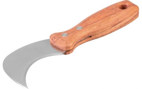 Nôž Strend Pro Premium, na linoleum a koberce, nerez, drevená rúčka, 75 mm