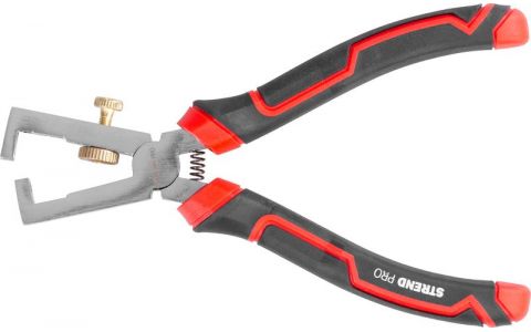 Kliešte Strend Pro Premium ComfortGrip DL416, 160 mm, odizolovacie, odblankovacie, na káble