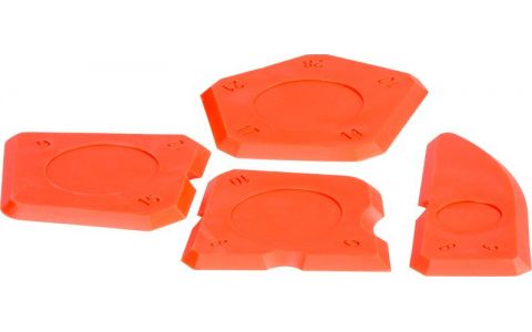 Sada stierok Strend Pro, na silikón a tmel, 4 ks