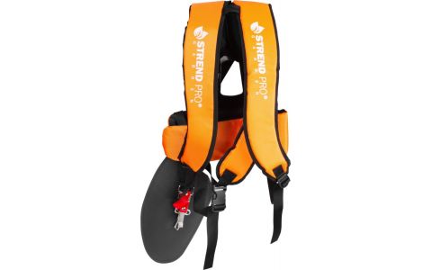 Popruh na krovinorez Strend Pro Premium, profesionálny, dvojramenný