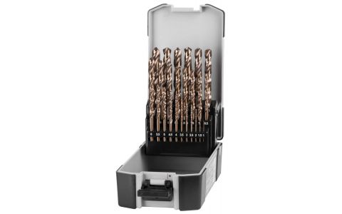 Sada vrtákov Strend Pro M2, do kovu, 25 diena, 1-13 mm, HSS, DIN-338, professional