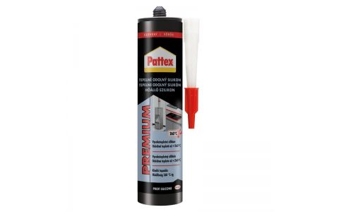 Silikón Pattex Premium Tepelne odolný, červený, 280 ml Silikón Pattex Premium Tepelne odolný, červený, 280 ml