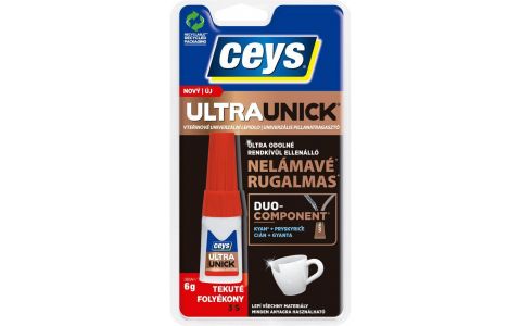 Lepidlo Ceys Ultraunick, sekundové, tekuté, 6 g Lepidlo Ceys Ultraunick, sekundové, tekuté, 6 g