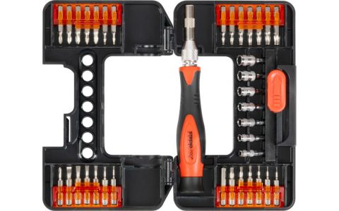 Sada skrutkovačov Strend Pro Premium, 37 dielna, torx + ploché + Phillips