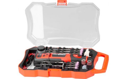Brúska Strend Pro, mini, priama, vŕtanie a brúsenie, 8 V, 1500 mAh, s príslušenstvom Brúska Strend Pro, mini, priama, vŕtanie a brúsenie, 8 V, 1500 mAh, s príslušenstvom