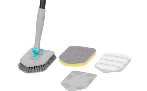 Kefa Strend Pro, 3v1, multifunkčná, čistiaca, na dlažbu a sklo, s teleskopickou násadou 124,5 cm
