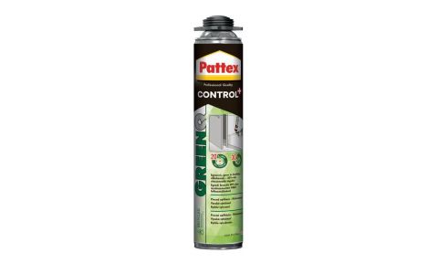 Pena Pattex GreenQ, PU, EKO pena, pištoľová, 750 ml Pena Pattex GreenQ, PU, EKO pena, pištoľová, 750 ml