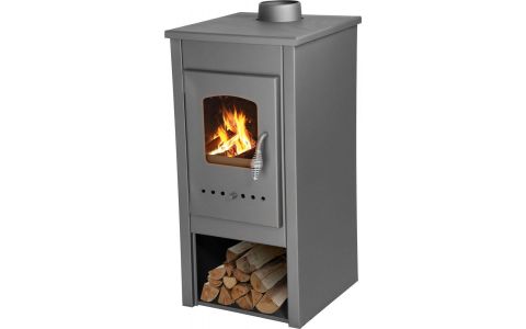 Kachle Thalia Nera Lite, šedé, 5,4 KW Kachle Thalia Nera Lite, šedé, 5,4 KW
