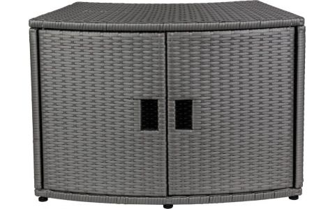 Nábytok k vírivke MSpa®, k okrúhlej vírivke, otvárací, 80x30x58 cm