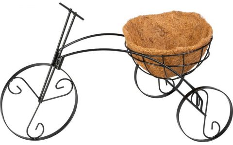 Dekorácia Strend Pro Garden, stojan na kvetináč, bicykel, 30x48x30 cm