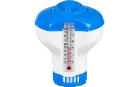 Dávkovač Strend Pro Pool, 1,5" tablety, s teplomerom, do bazénu
