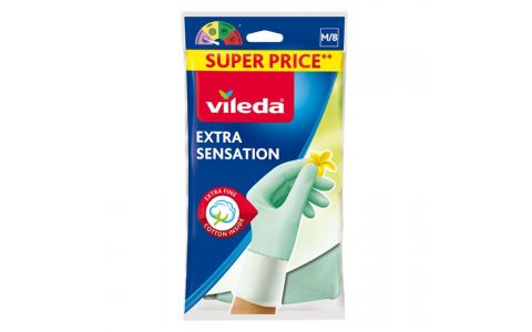 Rukavice Vileda Extra Sensation, M