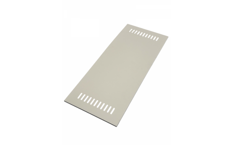 Bočný plech béžový na kachle Okta M, náhradné