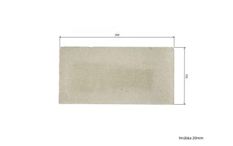Šamot 30 x 15 x 2