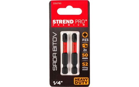 Bit Strend Pro Premium Pozidriv, PZ 3, bal. 2 ks