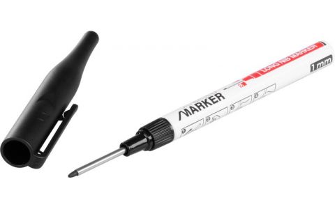 Značkovač Strend Pro, hĺbkový, čierny, extra dlhý hrot