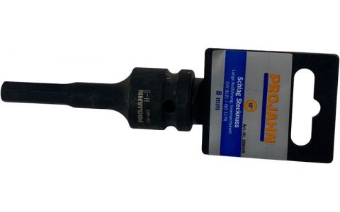 Adapter PROJAHN 1/2" hex, 8mm