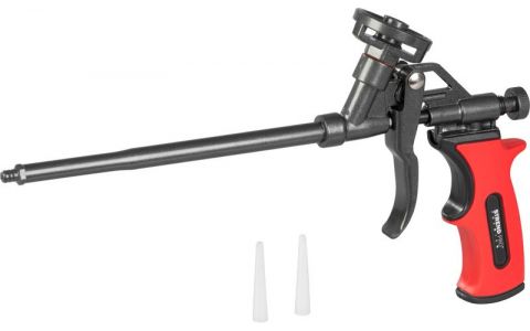 Pištol Strend Pro JWF-F104B, Alu, teflón, 190mm, na montážnu PUR penu,