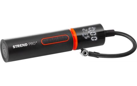 Kompresor Strend Pro, 5v1, ručný, 150 psi, 10,3 bar, LED svetlo, akumulátorová pumpička
