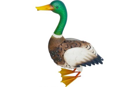 Dekorácia MagicHome Mecco, Kačka, plech, 37x16,5x47 cm