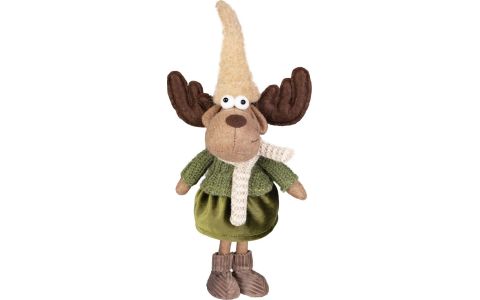 Dekorácia MagicHome Vianoce, Sob, dievča, 22 x 14 x 53 cm