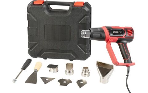 Pištoľ Strend Pro HG203, 2000W, LCD display, teplovzdušná, s kufríkom