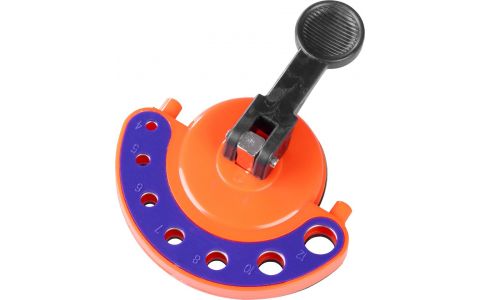 Šablóna Strend Pro, na vŕtanie otvorov, s prísavkou, 4-12 mm