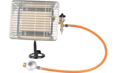 Ohrievač Strend Pro, na plyn, hadica L-0,8 m, s regulátorom