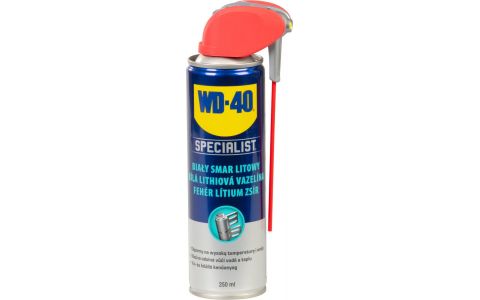 Sprej WD-40® Specialist, Biela litiová vazelína, 250 ml Sprej WD-40® Specialist, Biela litiová vazelína, 250 ml