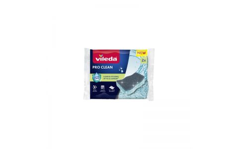 Hubka Vileda Pro Clean, viskózna, bal 2 ks