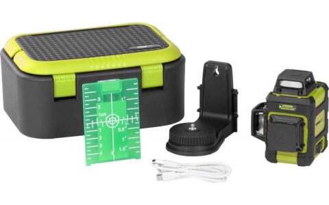 Laser Strend Pro Industrial MN03CG, 3x3D, zelený, handy ergonomic